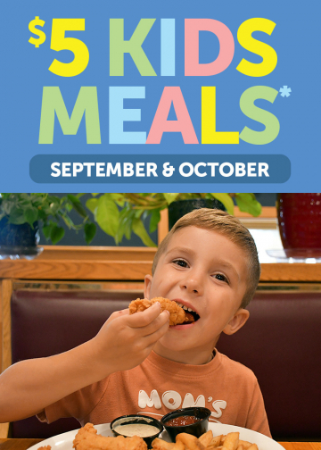 $5 Kids Meals at T-BONES