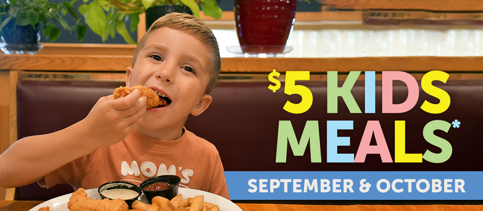 $5 Kids Meals at T-BONES