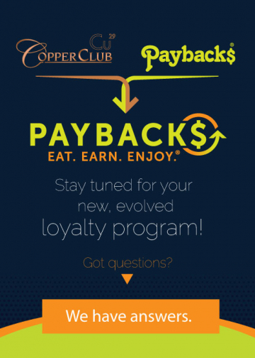 Payback$ is Evolving