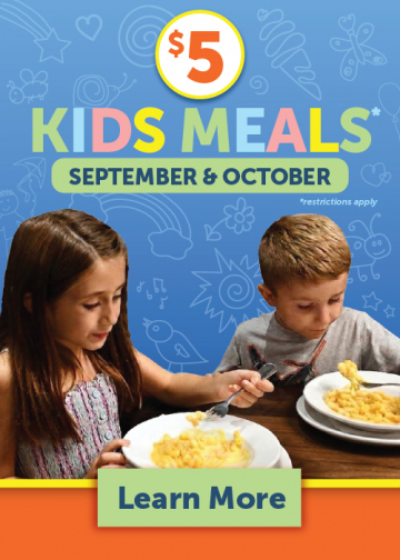$5 Kids Meals at T-BONES