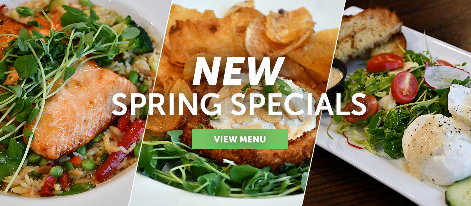T-BONES Spring Menu