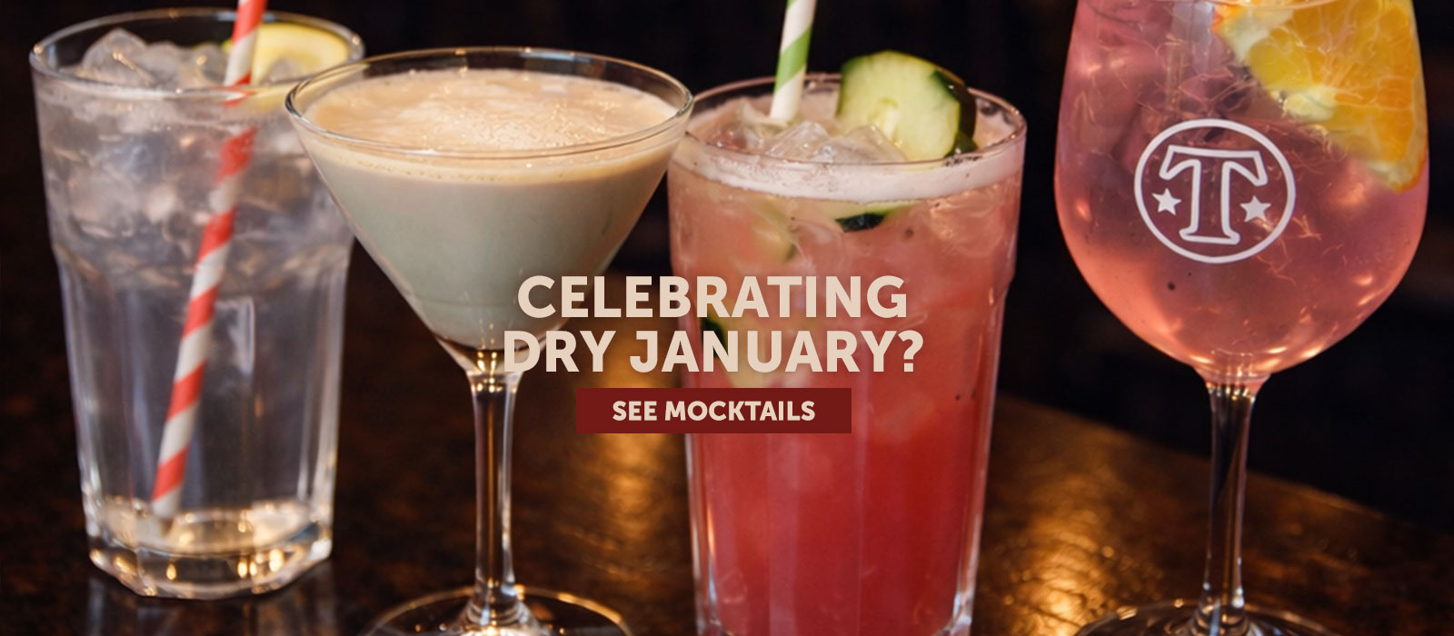 T-BONES Dry January Mocktails