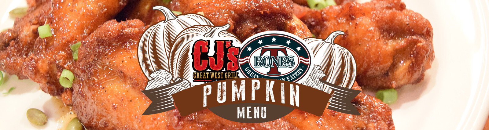 Pumpkin Menu Landing